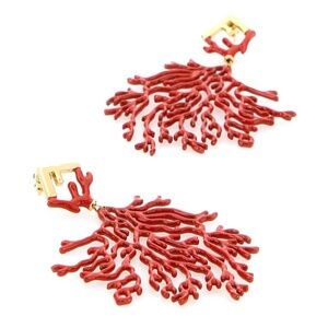 Fendi Forever Fendi Coral Earrings
